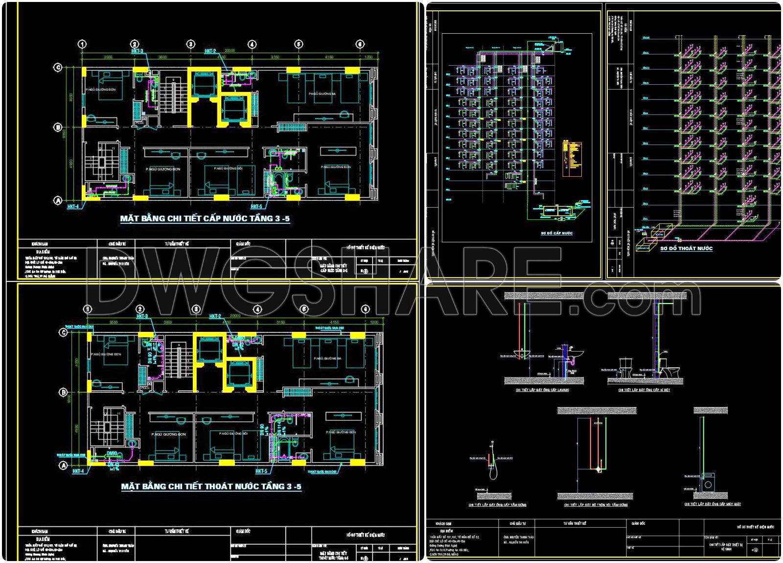 104. Mep Drawings (electrical, Water Supply And Drainage) (6)