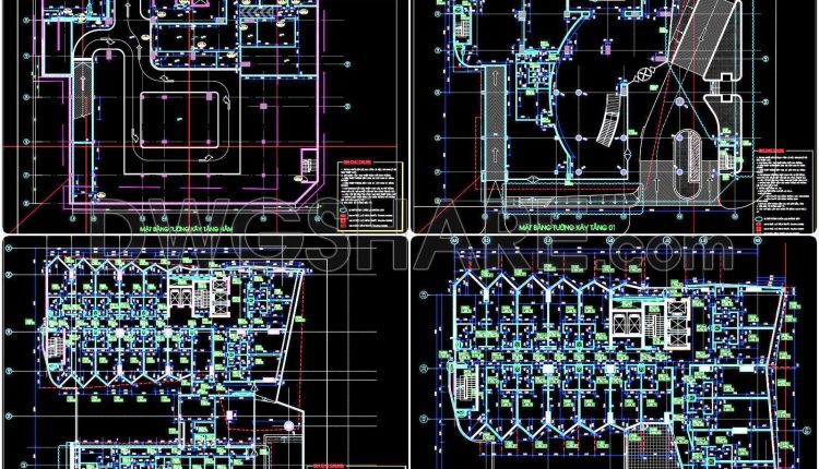 116. Download Architectural Drawings Of The Starcity 5-star Hotel Autocad Dwg (1)