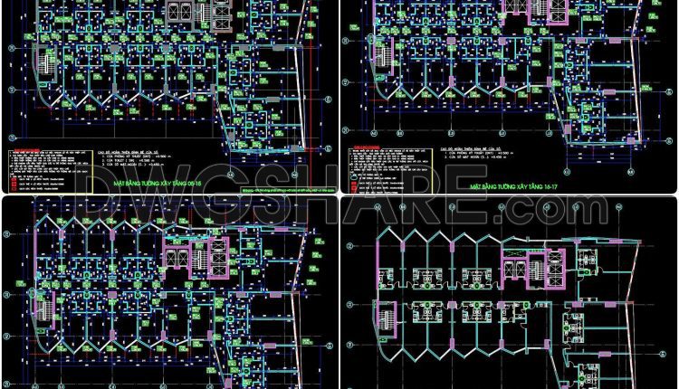116. Download Architectural Drawings Of The Starcity 5-star Hotel Autocad Dwg (2)