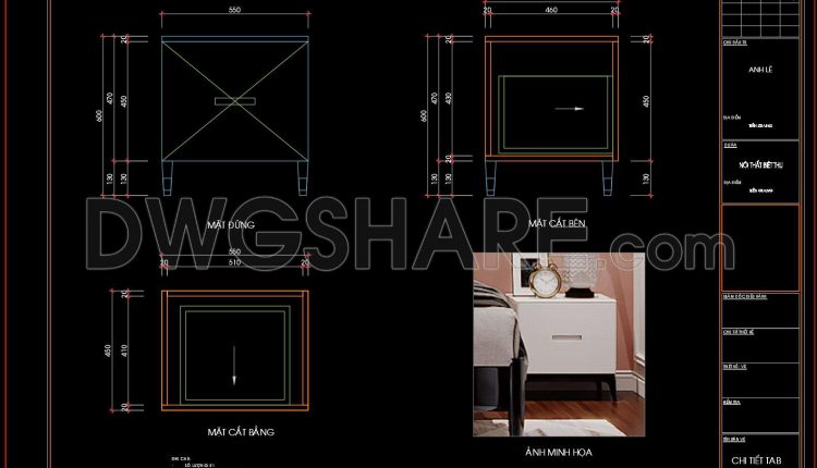 129.-free-download-cad-shop-drawing-of-bedside-table