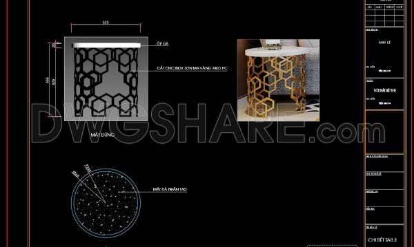 7 months ago
                

                
             152135. Free Download – CAD Shop Drawing of Bedside Table