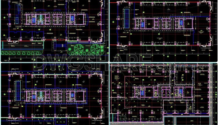 162. Download Floor Plan And Section Drawings Of A 27-storey Hotel With A Total Area Of 60,000 M2 (2)