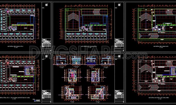 7 months ago
                

                
             781163. Free download of floor plan drawings for a 3-storey 5-star hotel with a total area of 3,300 m2