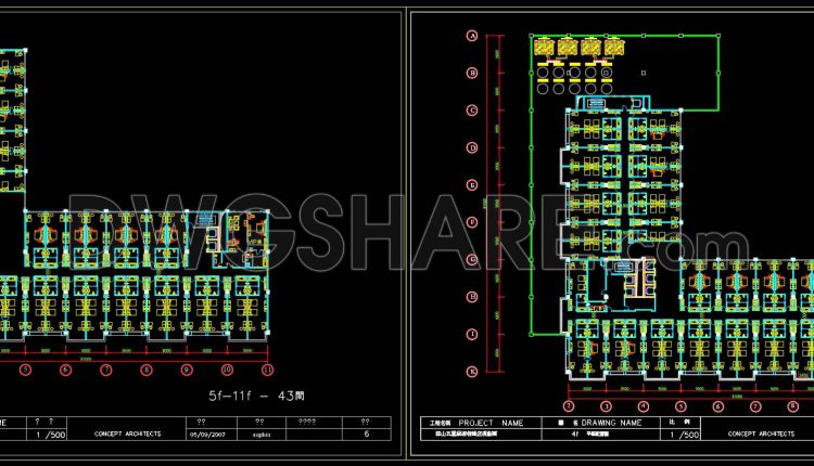 165. Download Conceptual Design Drawings Of A 12-storey 5-star Hotel With A Total Floor Area Of 61,236 M2 (4)