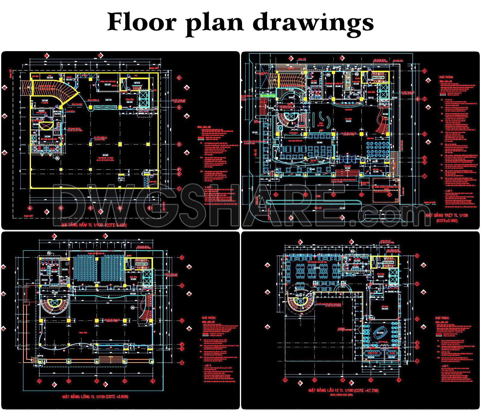 166. Floor Plan Drawings (1)