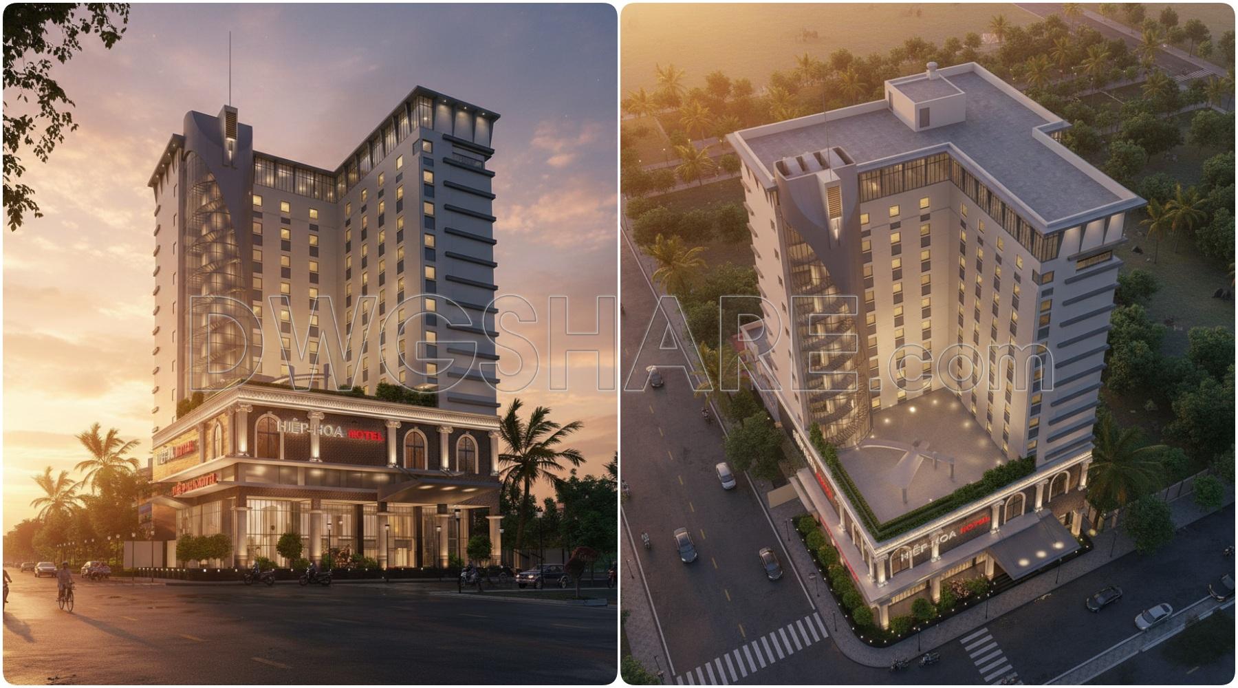 166. Rendered 3d Perspective Views