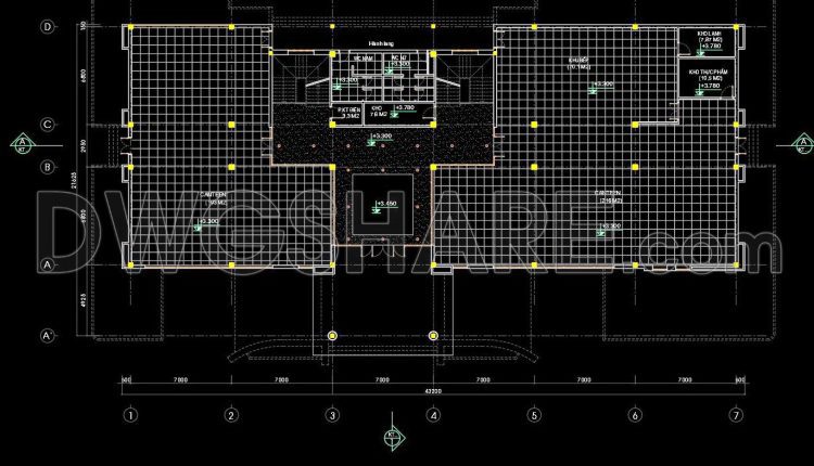 196. Free Download CAD Drawings of Ceiling and Lighting Layout for Building Design (3)