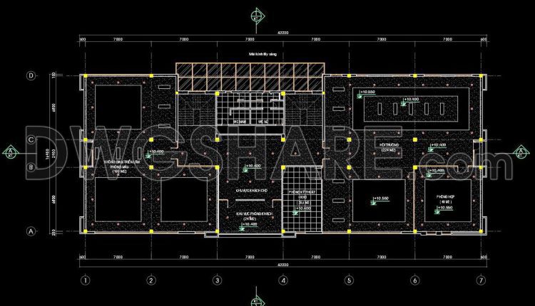 196. Free Download CAD Drawings of Ceiling and Lighting Layout for Building Design (1)