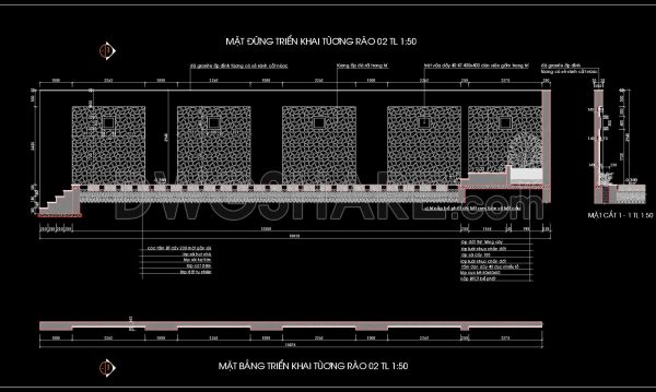 216. Download free detailed drawings of residential fences