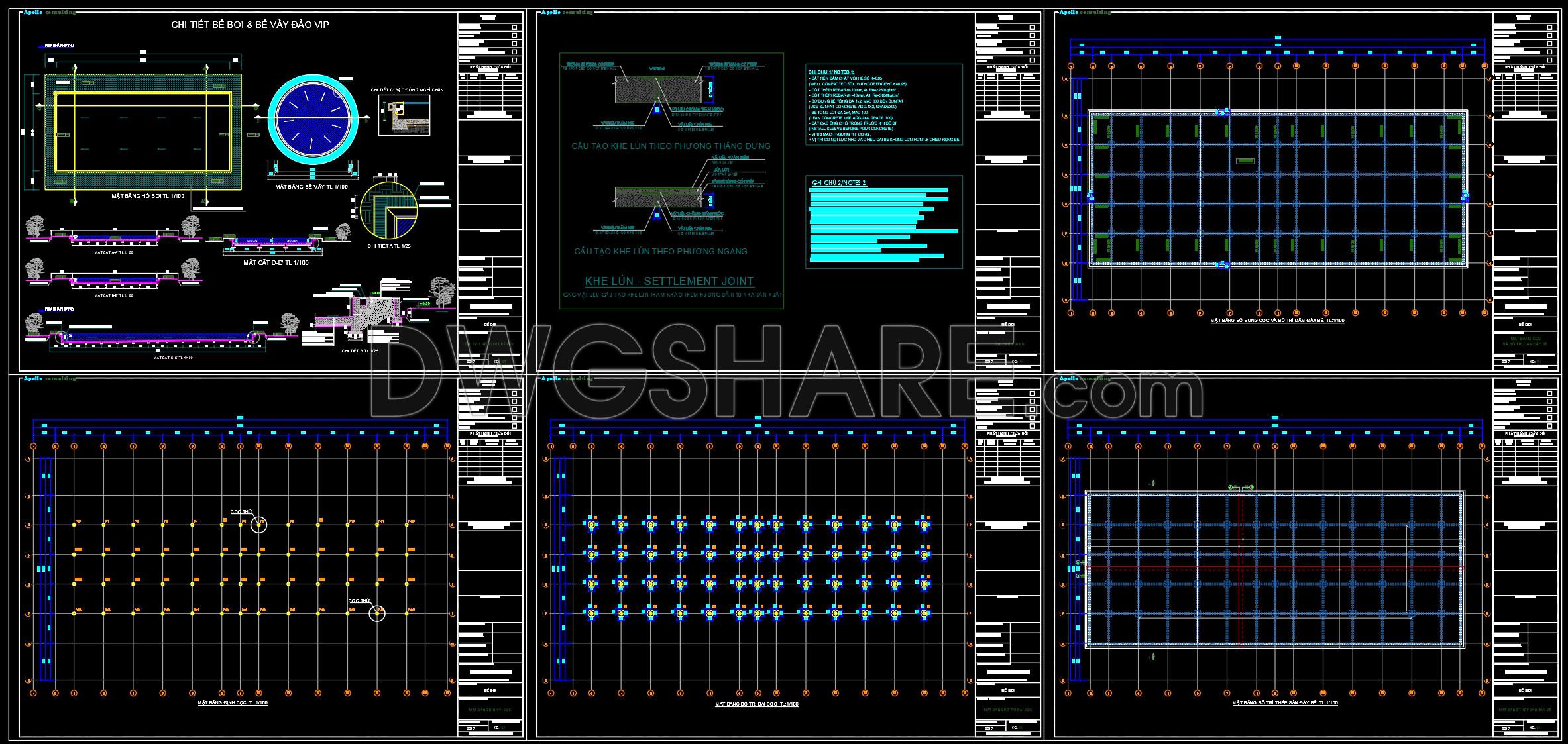26. Structural Drawings Of The Swimming Pool (2)
