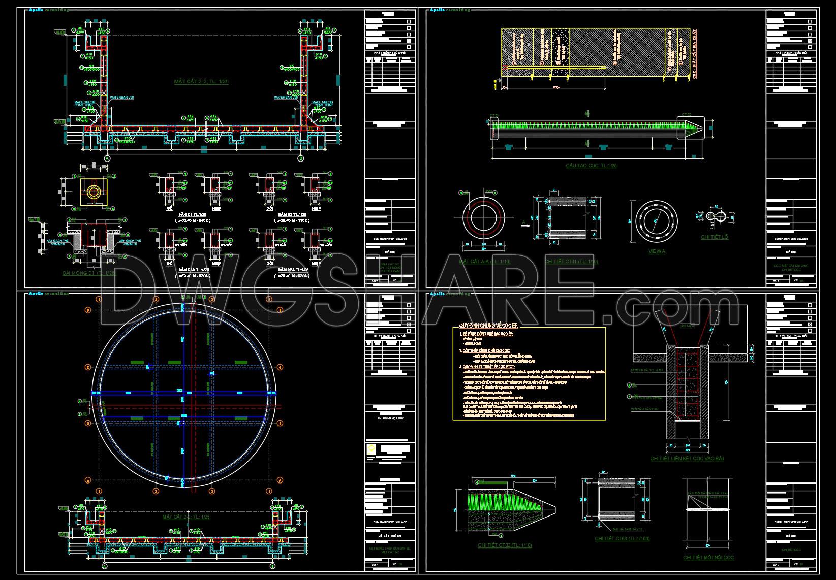 26. Structural Drawings Of The Swimming Pool (3)