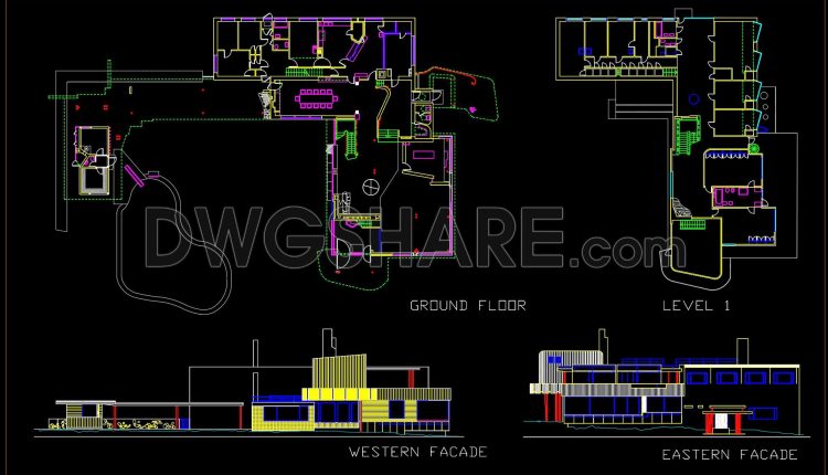 29.-free-download-cad-architectural-drawings-of-a-residential-house-layout-with-swimming-pool-and-garage