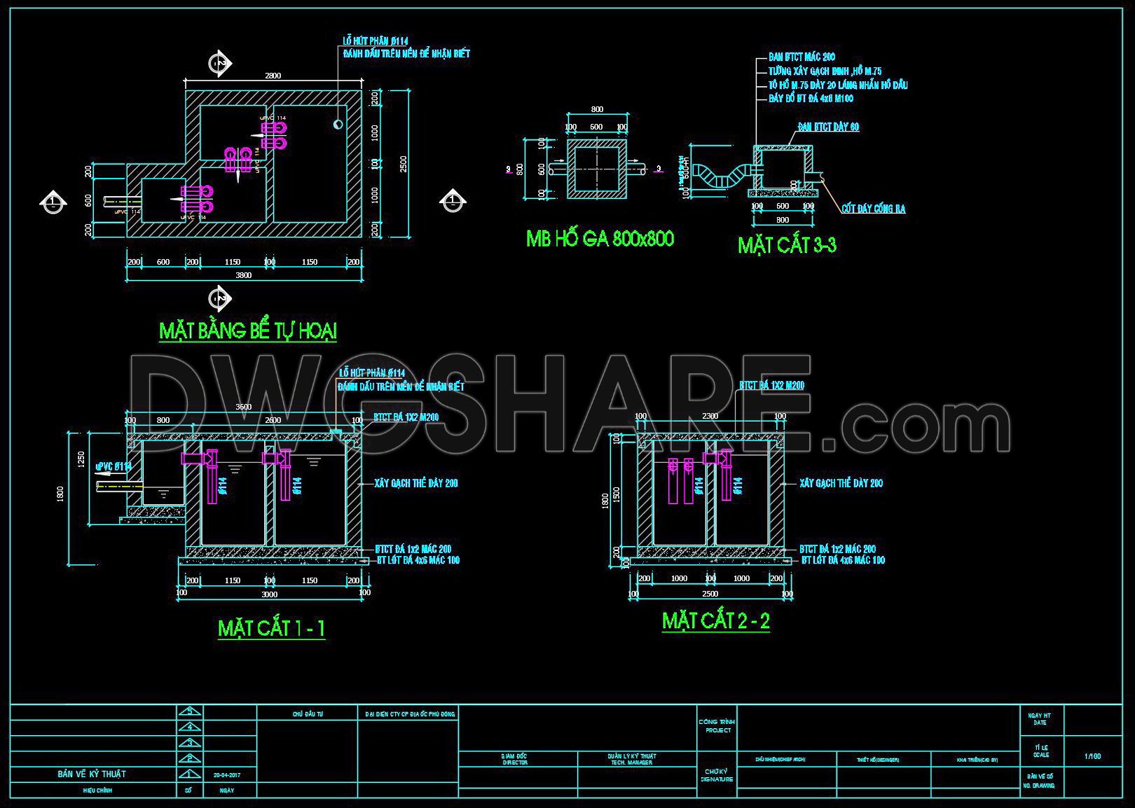 316. CAD drawings detailing the design of water supply and drainage systems for a 3-story townhouse (1)