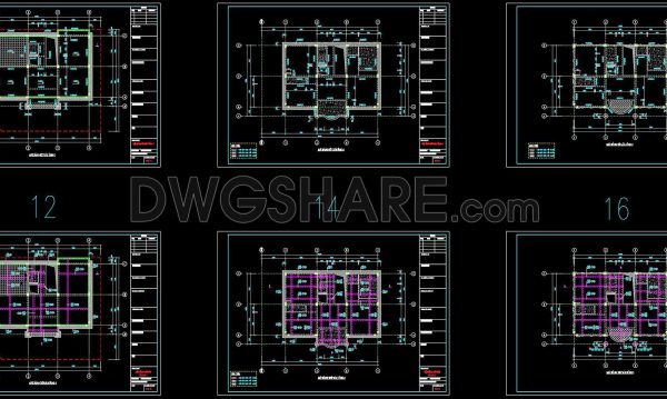 358.-free-download-of-structural-cad-drawings-for-11.7m-x-15.3m-reinforced-concrete-townhouse-1