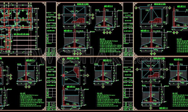 7 months ago
                

                
             316359. Free Download of Structural CAD Drawings for 15.5m x 16m Reinforced Concrete Townhouse