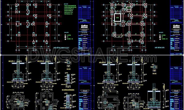 8 months ago
                

                
             285364. Free Download of Structural CAD Drawings for 11m x 12m Reinforced Concrete Townhouse