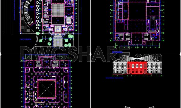 7 months ago
                

                
             1,53537. Free Download Classical Museum Architectural AutoCAD DWG Drawings
