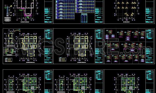 8 months ago
                

                
             204378. Free Download of Structural CAD Drawings for 15m x 16m Reinforced Concrete Townhouse