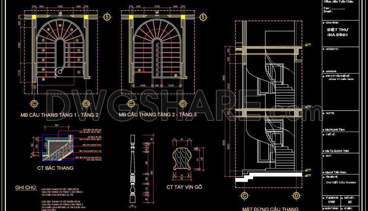 383.-free-download-detailed-cad-drawings-of-townhouse-stairs