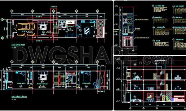 7 months ago
                

                
             391443. Download Cad Design Drawings For A 3-story House With Dimensions 4m x 18.5m