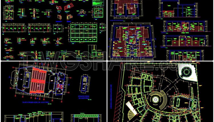 46. Download Autocad Dwg Drawings Of A Senior Citizens’ Recreational Center (2)