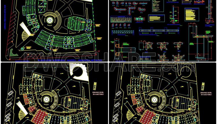 46. Download Autocad Dwg Drawings Of A Senior Citizens’ Recreational Center (3)