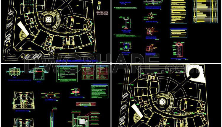 46. Download Autocad Dwg Drawings Of A Senior Citizens’ Recreational Center (4)
