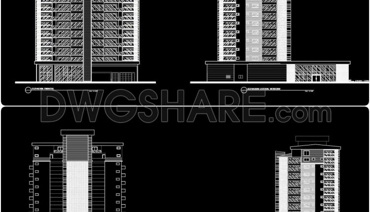 46. Download Detailed Architectural Cad Drawings Of A Residential Building (3)