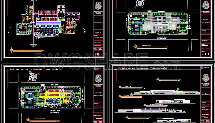 52. Download Oncology Clinic Architectural Drawing Autocad Dwg (3)