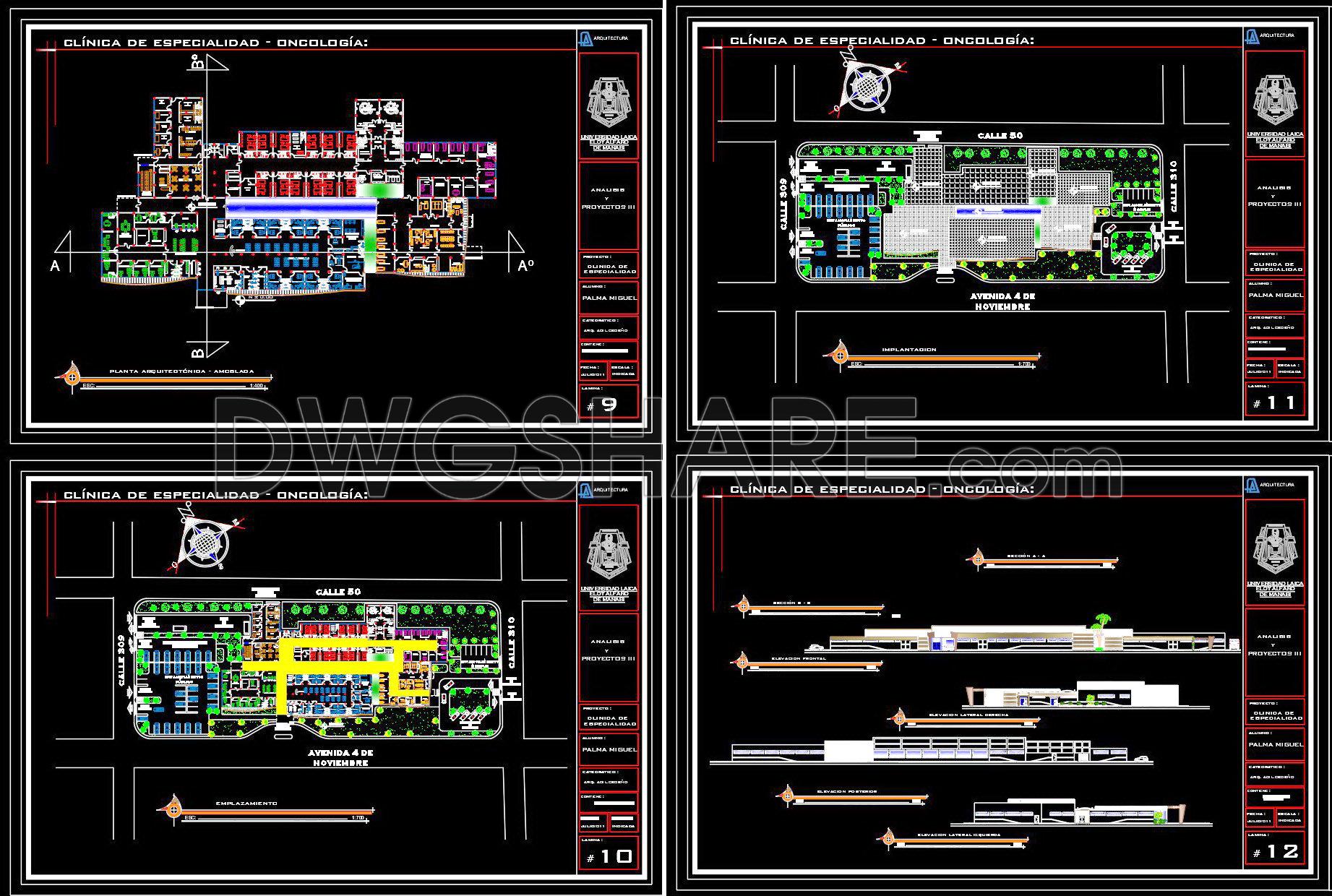 52. Download Oncology Clinic Architectural Drawing Autocad Dwg (3)