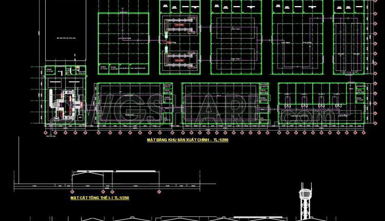 56. Free download wood factory architectural drawing AutoCAD DWG (4)