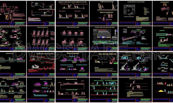 70. Compilation of CAD drawings for infrastructure construction methods