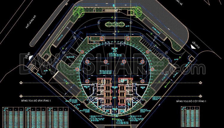 74. Download Free Cad Office Layout – Ground Floor 883m2