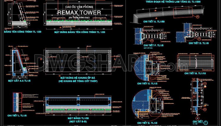78. Architectural Detail Drawings (4)