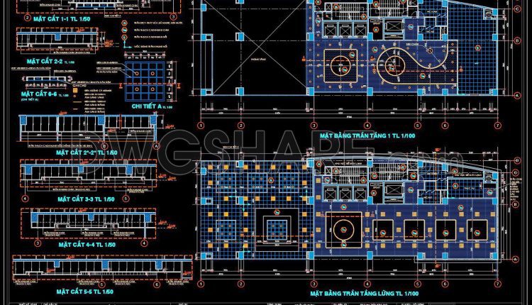 78. Ceiling And Lighting Detail Drawings (1)