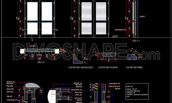 7 months ago
                

                
             368804. Download free detailed drawings of double-layer wooden and glass doors