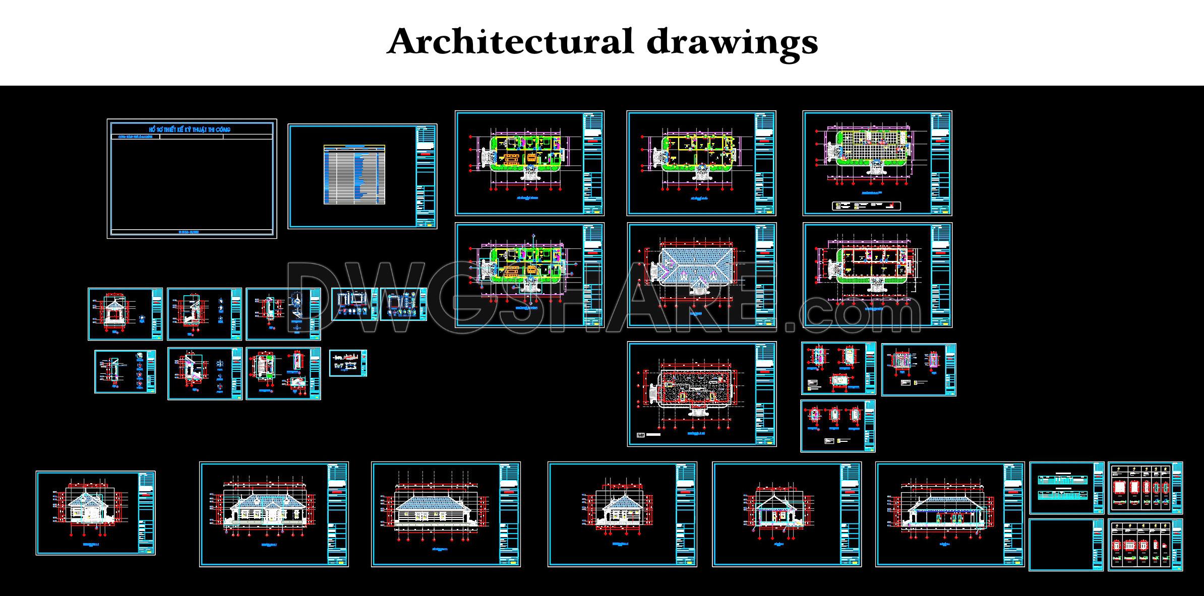 819. Architectural Drawings