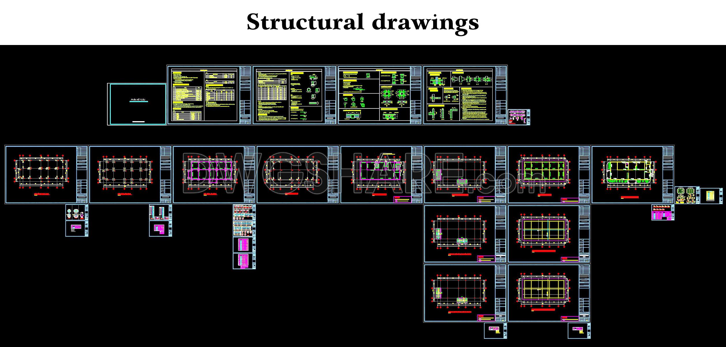 819. Structural Drawings