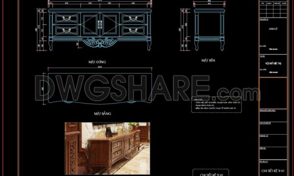 7 months ago
                

                
             31385. Free Download Living Room TV Cabinet 2D CAD Drawing
