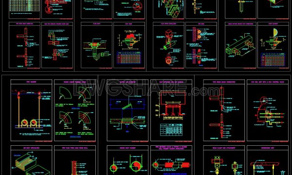 86. Free Download MEP Typical Details for HVAC, Plumbing, and Drainage Systems