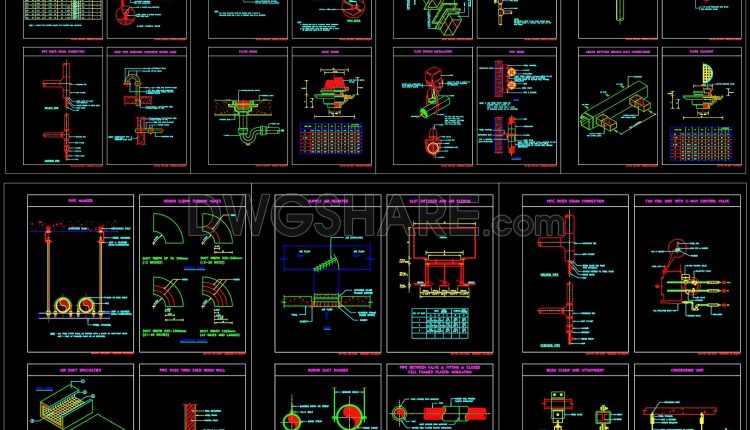86. Free Download Mep Typical Details For Hvac, Plumbing, And Drainage Systems