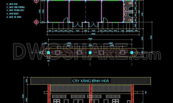 6 months ago
                

                
             33010. Free download of gas station design drawings with a total area of 143 m2