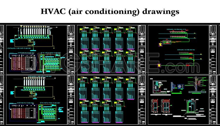 104. Hvac (air Conditioning) Drawings
