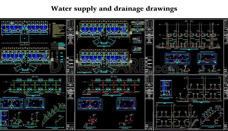 104. Water Supply And Drainage Drawings