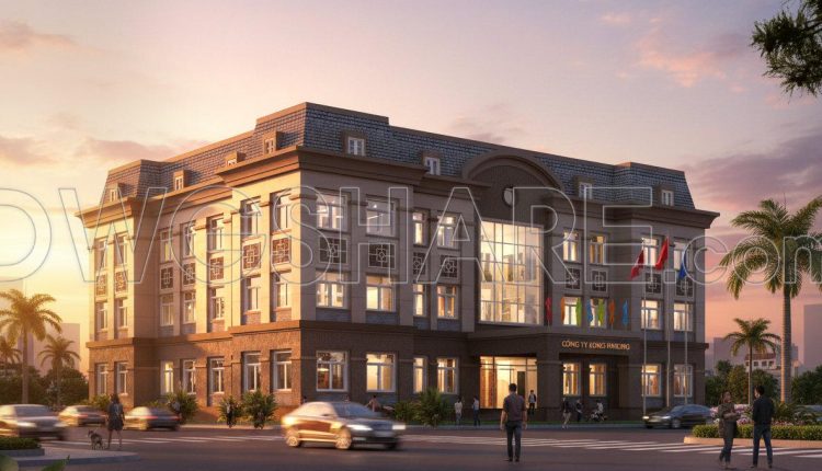 111. Download The 3-storey Office Building Design Drawings With A Total Floor Area Of 1,600 M2 (3)