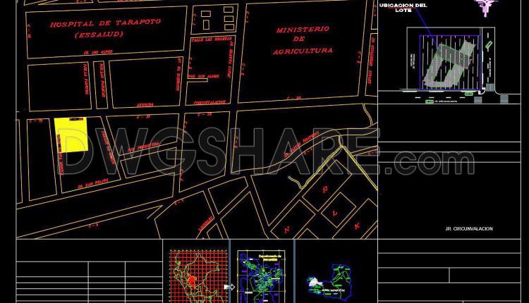143. Free Download Architectural Drawings of a 3-Star Hotel – AutoCAD DWG (5)