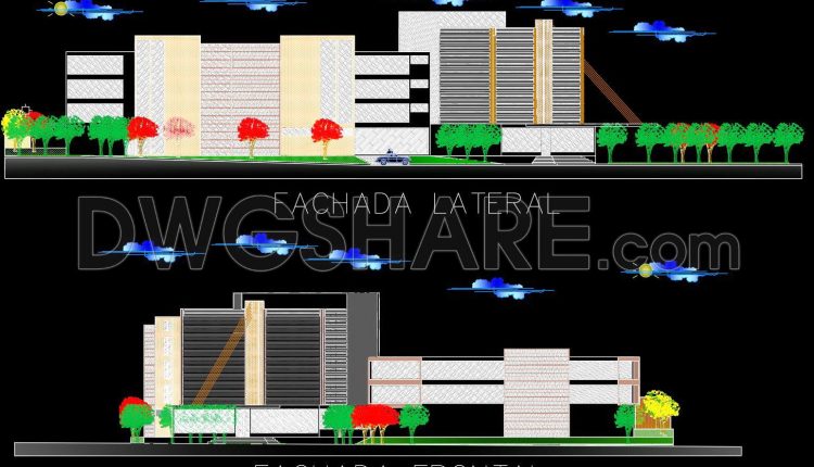 146. Free Download Architectural Drawings of a 5-Star Hotel – AutoCAD DWG (5)