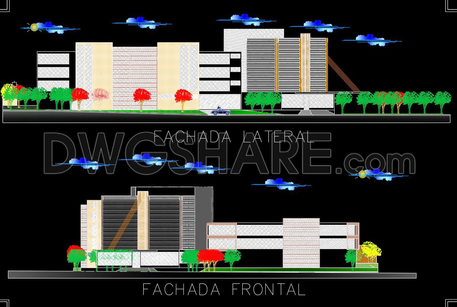 146. Free Download Architectural Drawings of a 5-Star Hotel – AutoCAD DWG (3)