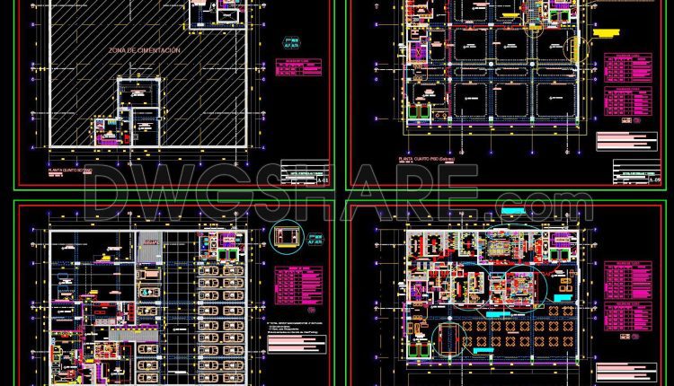 148. Download Cad Drawings Of A 5-star Hotel With A Casino (1)