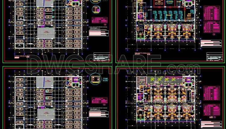 148. Download Cad Drawings Of A 5-star Hotel With A Casino (2)